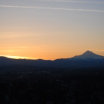 Vince Ferguson - 031214-Mount Hood Sunrise-1 - Digital Image